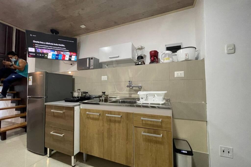 4B Mini-Departamento Nuevo En Centro De Miraflores Lima Extérieur photo